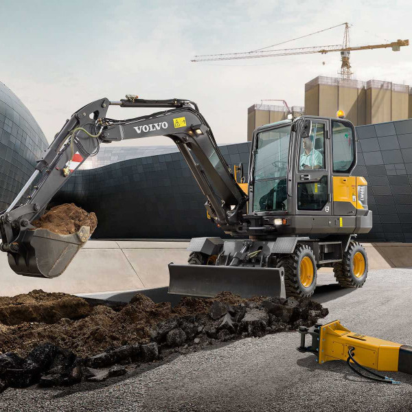 Escavatore compatto Volvo EW60E
